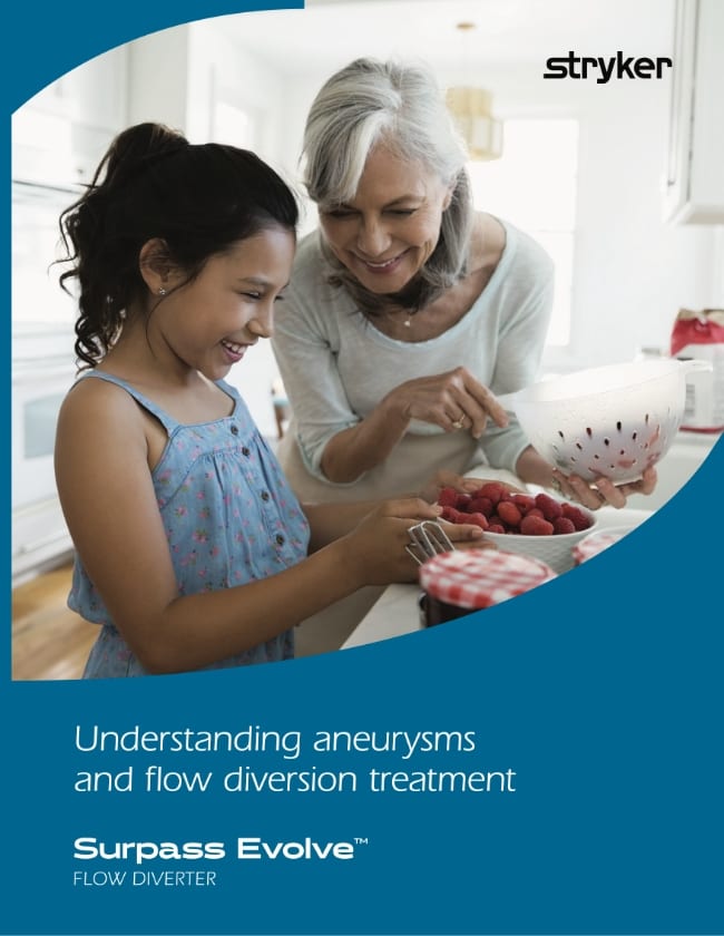 Understanding aneurysms and flow diversion treatment. Surpass Evolve Flow Diverter.