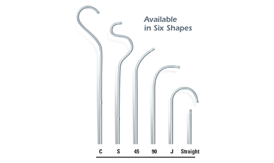 Image of Variety of tip shapes